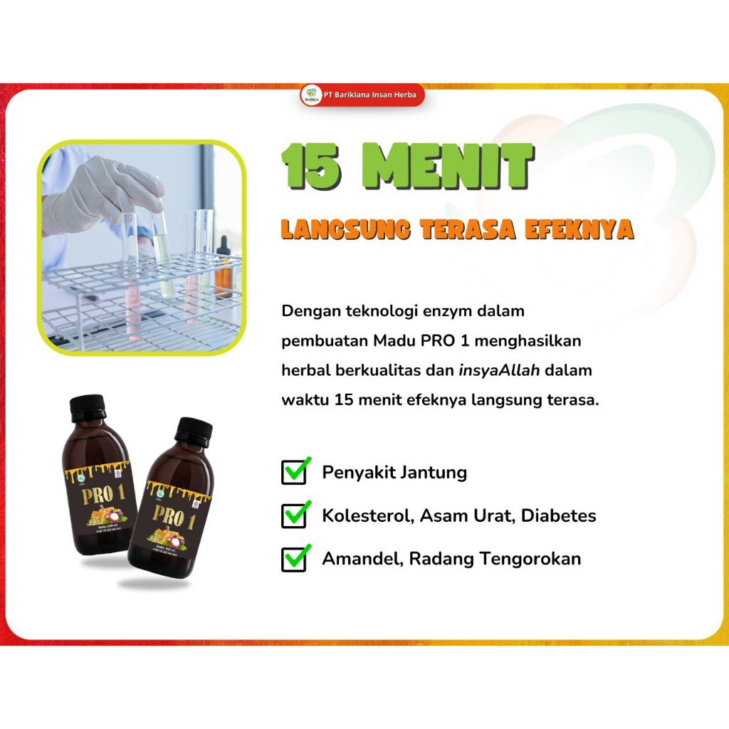 

MADU PRO 1 Cegah Diabetes dan Kolestrol