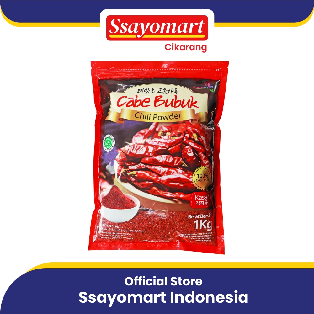 

Cabe Bubuk Kasar (Chili Powder) / Cabe Flakes / Cabe Granule / Cabe Kimchi / Cabe Bubuk Korea / Gochugaru 1Kg