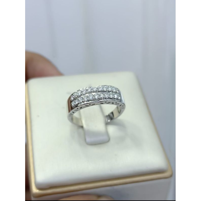 Cincin Listring Berlian Eropa Asli ktt1