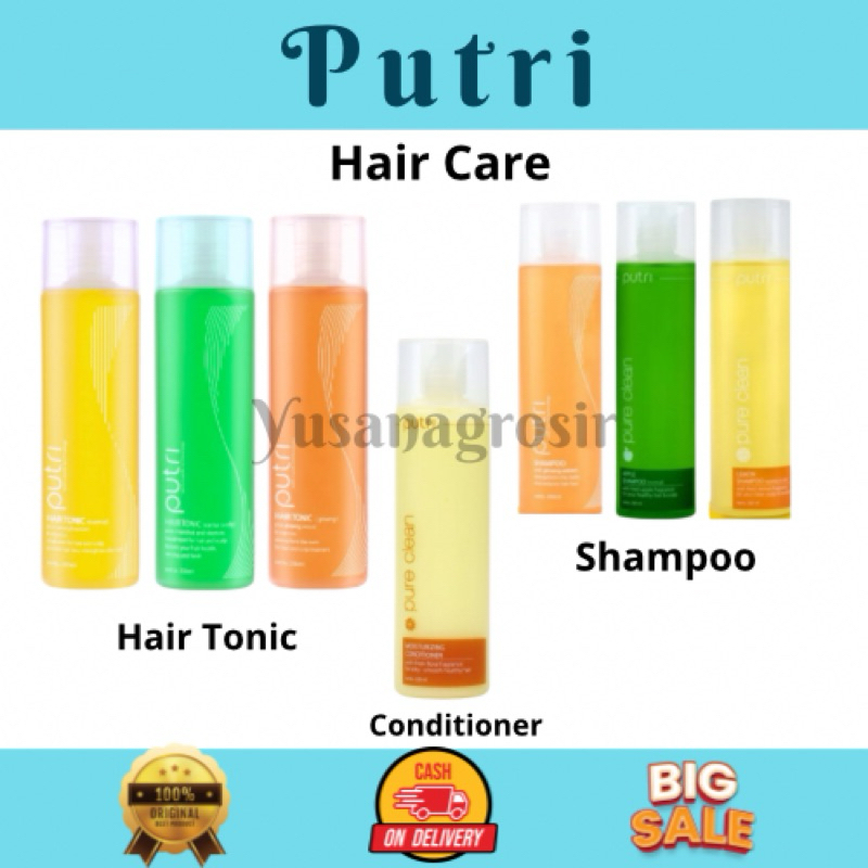 [YUSANA 100% ORIGINAL] Putri Hair Tonic |Putri Shampoo |Putri Conditioner