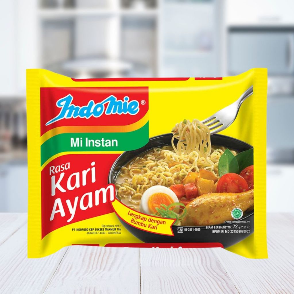 

INDOMIE KARI AYAM 72GR / MI KUAH INDOMIE