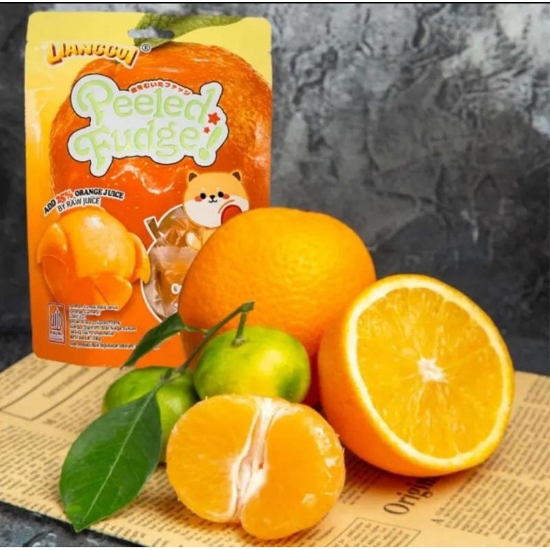 

Permen Lunak Rasa Jeruk, Strawberry, Mango dan Leychee 108 gr - Lianggui Peeled Fudge (Halal)