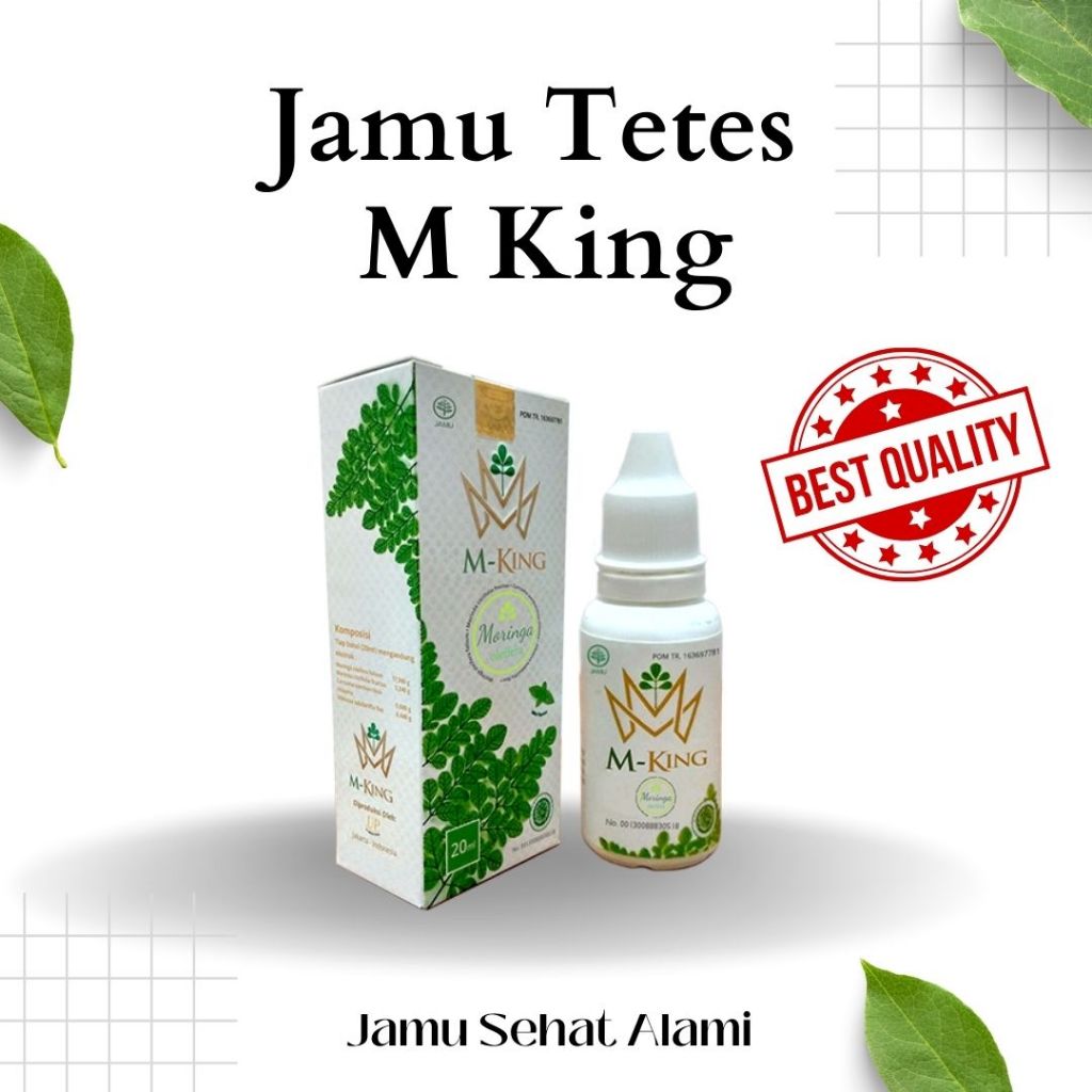 M King | Mking | M-king Jamu Tetes Herbal Original BPOM