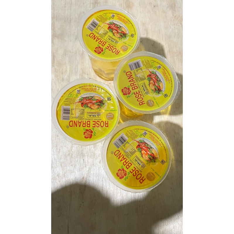 minyak goreng rosebrand gelas