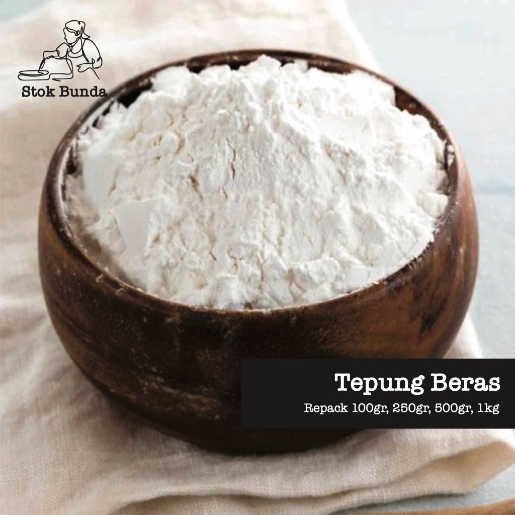 

Tepung Beras Repack 100gr 250gr 500gr 1000gr