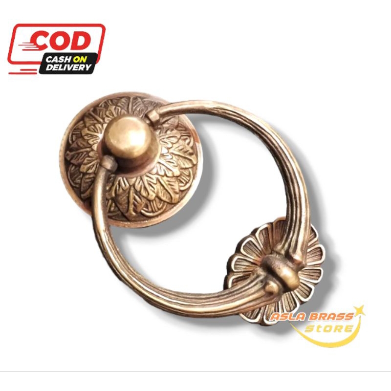 Tarikan Pintu Ketukan Pintu Kuningan Handle Pintu Tarikan Pintu Kupu Tarung Antik