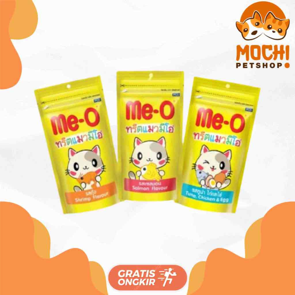 ME-O SNACK/CEMILAN KUCING KERING MEO TREAT/TREATS 50g
