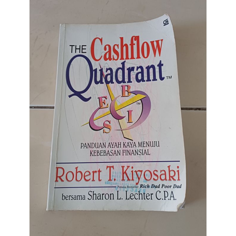 Preloved buku Cashflow Quadrant by Robert T Kiyosaki Obral Buku