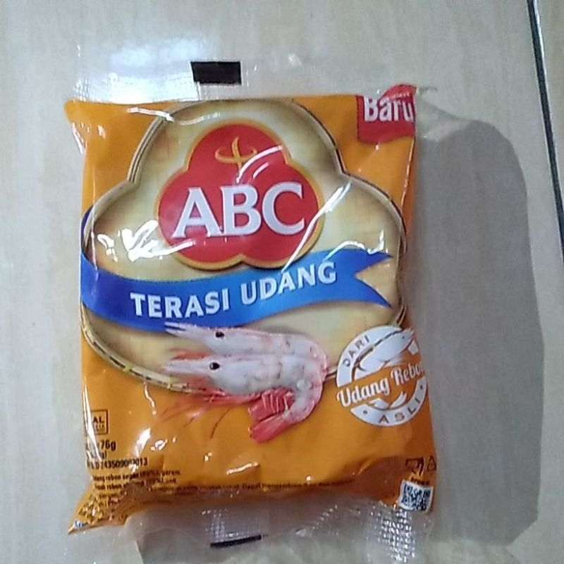 

trasi udang ABC isi perpack 20sachet.