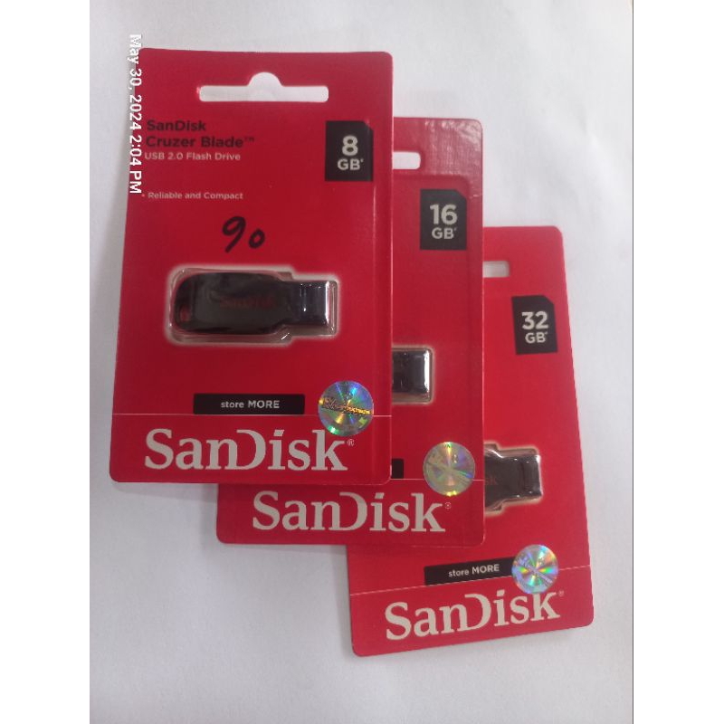 Flashdisk SanDisk 8/16/32 GB