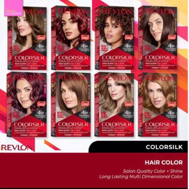 REVLON COLORSLIK PEWARNA RAMBUT/ CAT RAMBUT