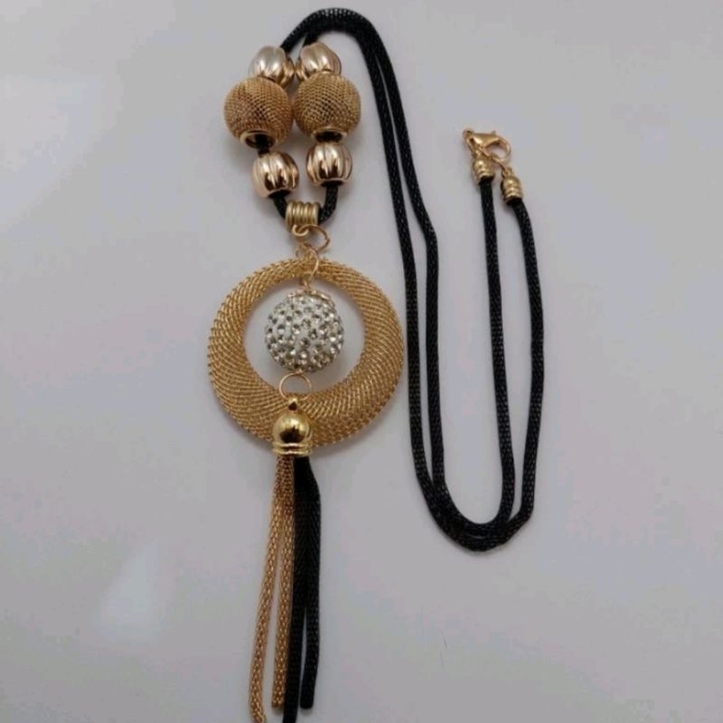 Kalung panjang / kalung etnik / kalung aksesoris