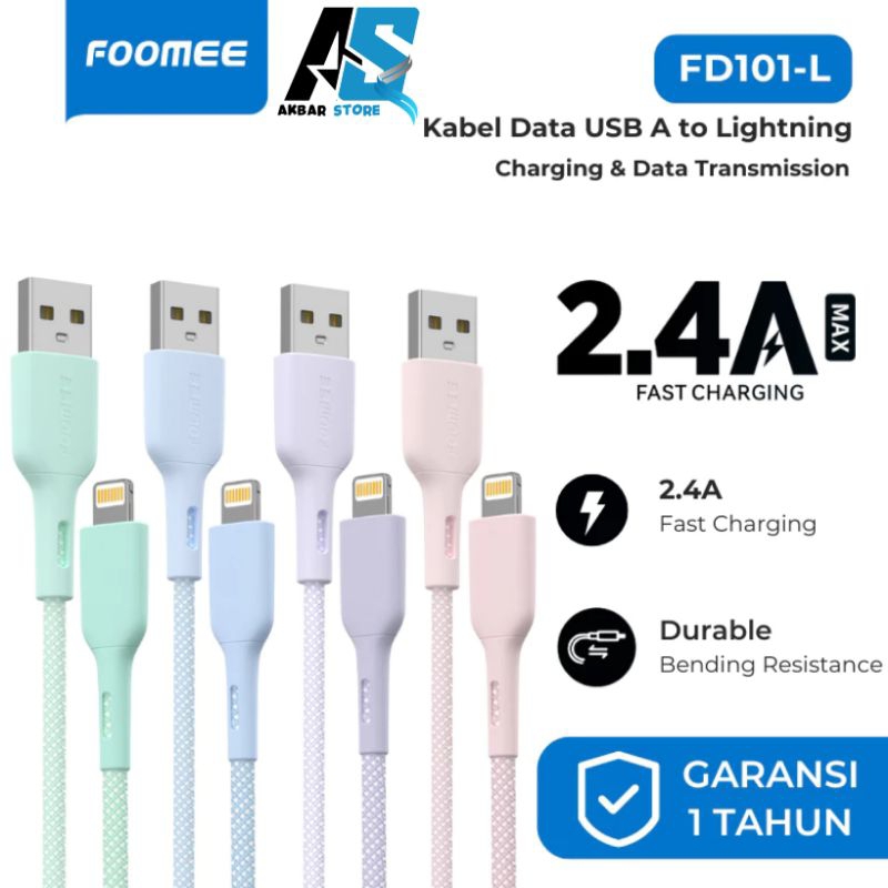 Kabel data iphone original fomee