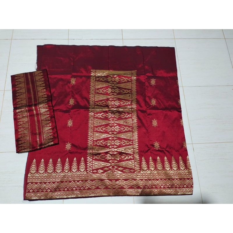 Songket silungkang + baju songket ( tanpa selendang)