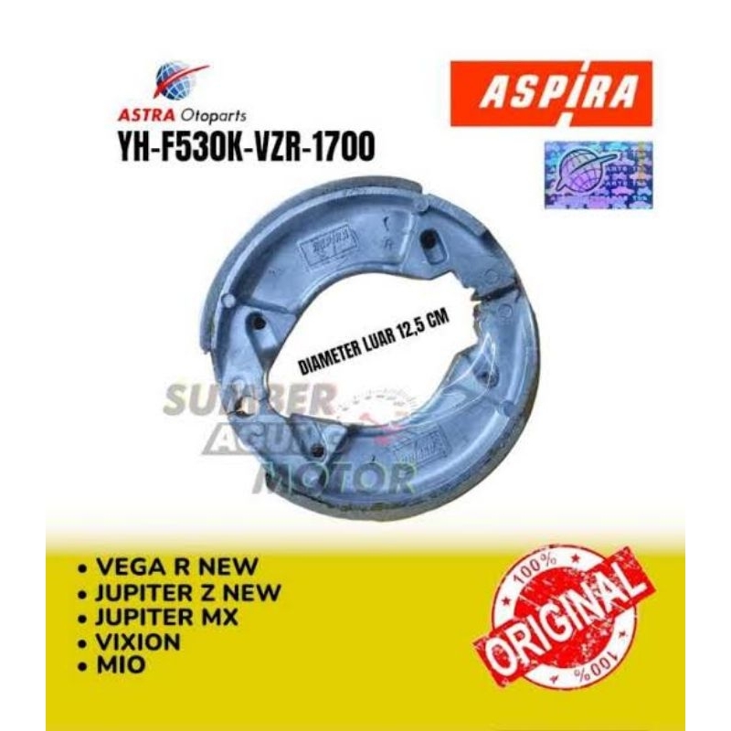 Kampas rem Vega ZR Mio Aspira astra original