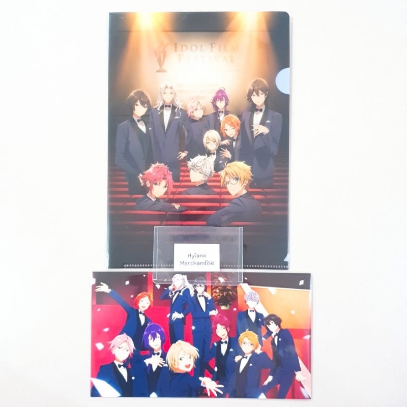[SET] Ensemble Stars Movie A5 Clear File + Postcard