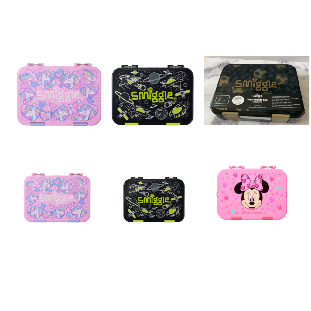 [DK SMIGGLE ORIGINAL SG] LUNCH BOX SMIGGLE MINNIE MOUSE SMALL SIZE | KOTAK BEKAL SMIGGLE ORI MINNIE 