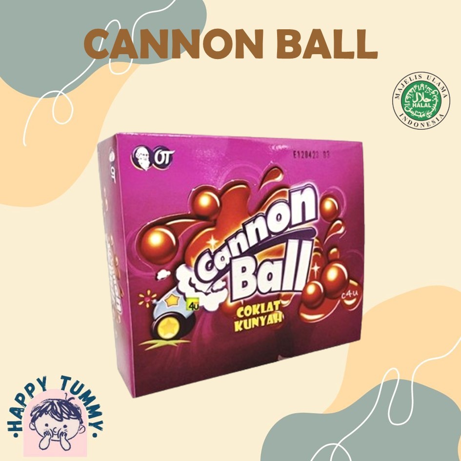 

Cannon Ball 24 * 5.4gr. coklat. BOX