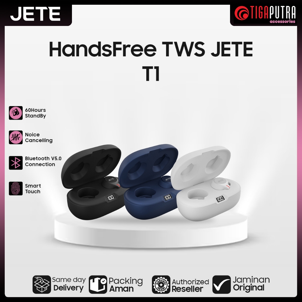 JETE T1 True Wireless Stereo (TWS)
