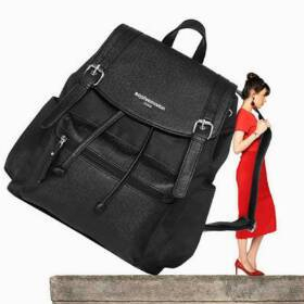 TAS PUNGGUNG WANITA SOPHIE MARTIN KULIT HITAM ORIGINAL LARDE PROMO MURAH