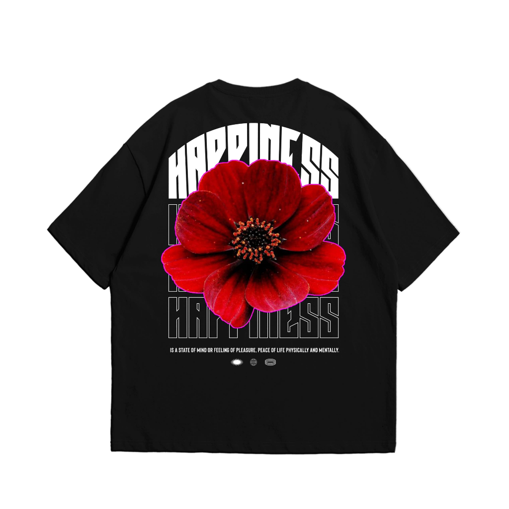 Kaos Oversize Custom SablonSatuan DTF / KaosOversize Custom/ Kaos Polos  Custom / Custom Pakai Desai