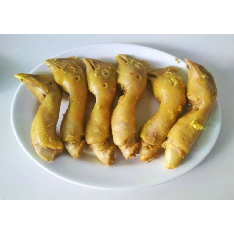

Kepala Ayam / Pala Ayam Bumbu Kuning Belimbing Siap Goreng (10 pcs)