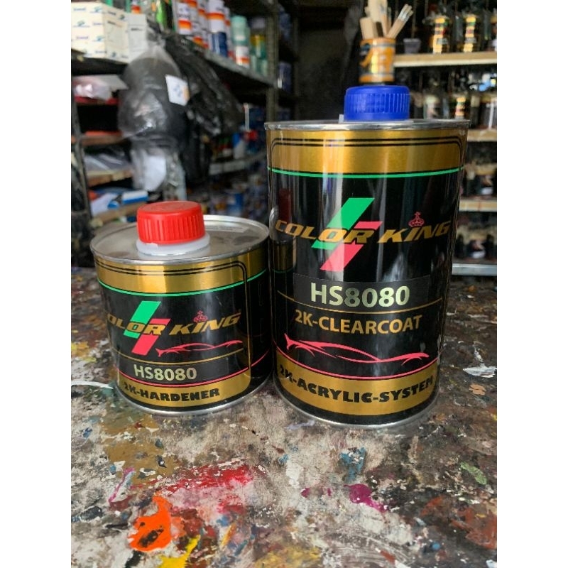 Color King Clearcoat HS 8080 - Varnish HS  8080 2:1 1.5Lt/set