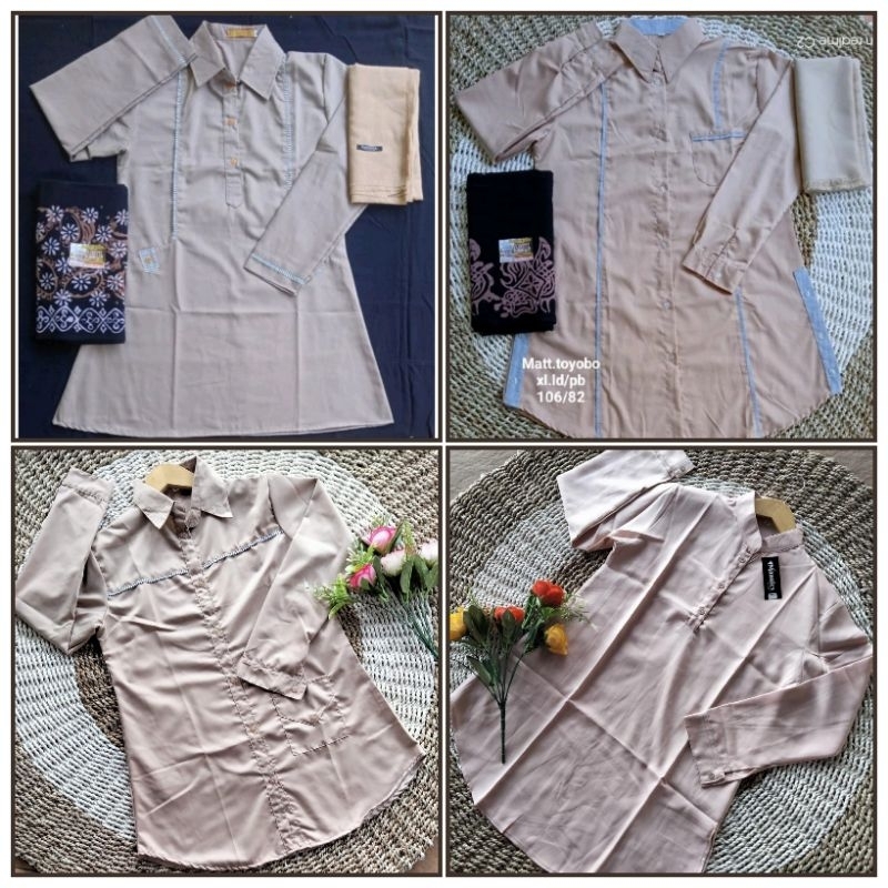 Atasan Tunik Santri Coksu | Tunik Santriwati | Baju Santri Putri | Tunik Santri Putri | Baju Santriw