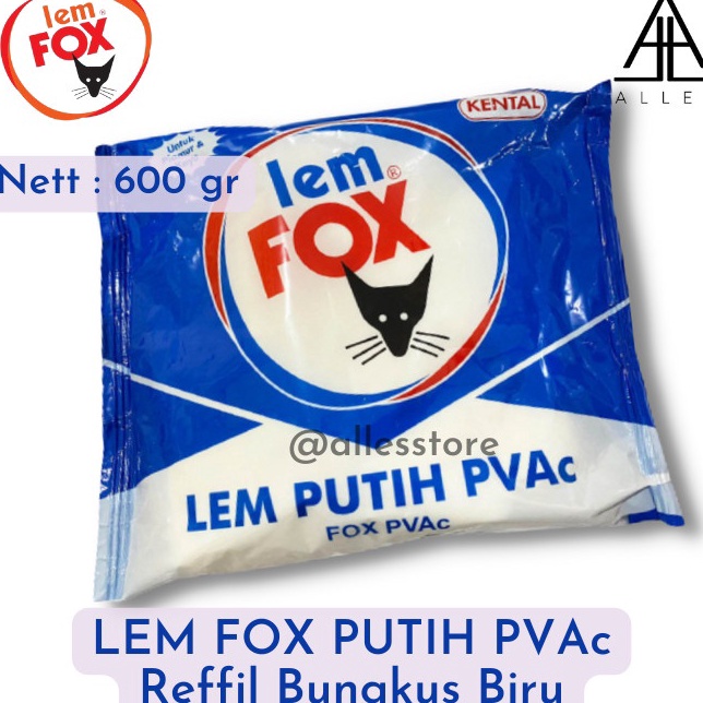 

Obral Terkini Lem Fox Lem Putih PVAc Bungkus Biru Lem KertasKayu Reffil Lem Kental 6 gram