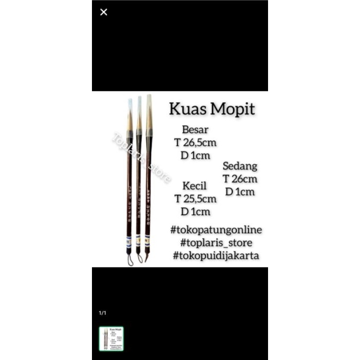

Pasti Dikirim Kuas Lukis ChinaMopit Maupit Import