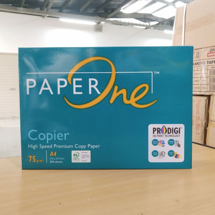 

Kualitas Terpopuler KERTAS HVS PAPER ONE A4 75GR PUTIH
