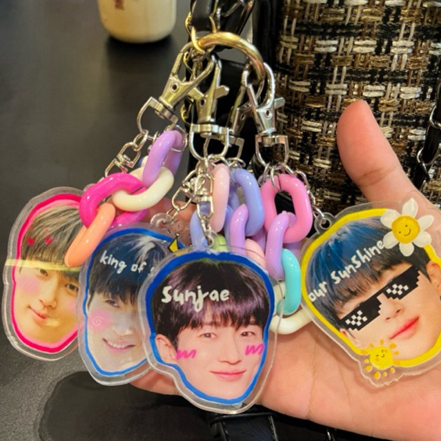 Keychain K-Actor Byeon Woo Seok (Sungjae Lovely Runner) Kdrama