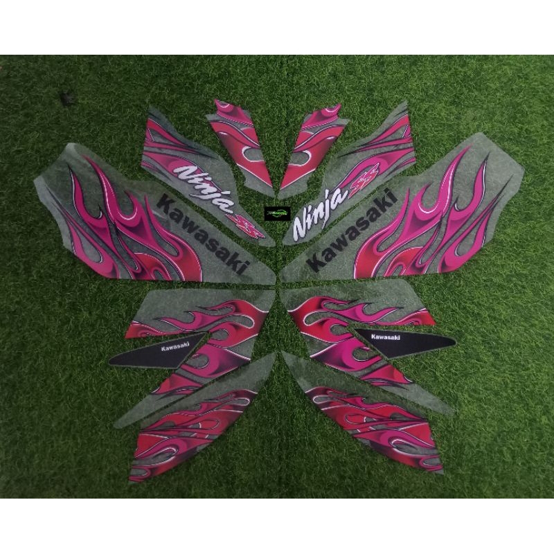 STRIPING TRANSPARAN NINJA SS CUSTOM API