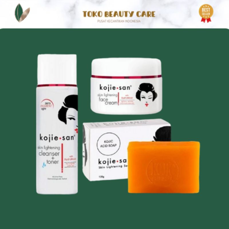 Kojiesan Lightening Paket 3in1 ORIGINAL sabun 65gr