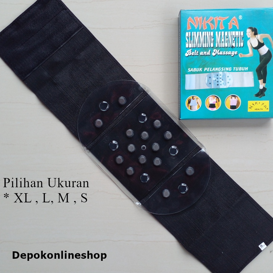 Sabuk Korset Magnet Terapi Pinggang Alat Pengecil Pelangsing Ikat Perut Magnetik Corset Wanita Pria 