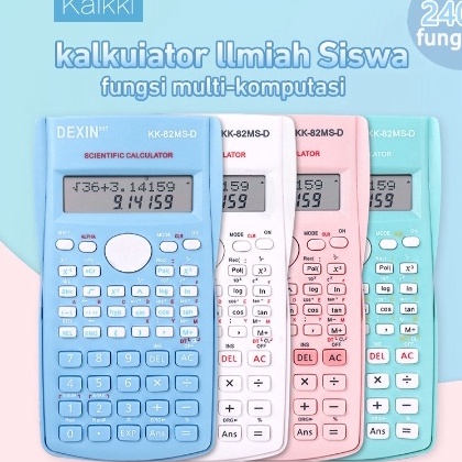 

Promo Terbatas Kalkulator Sekolah Scientific 82MS Colour Calculator Ujian Sin Cos Tan Function 24