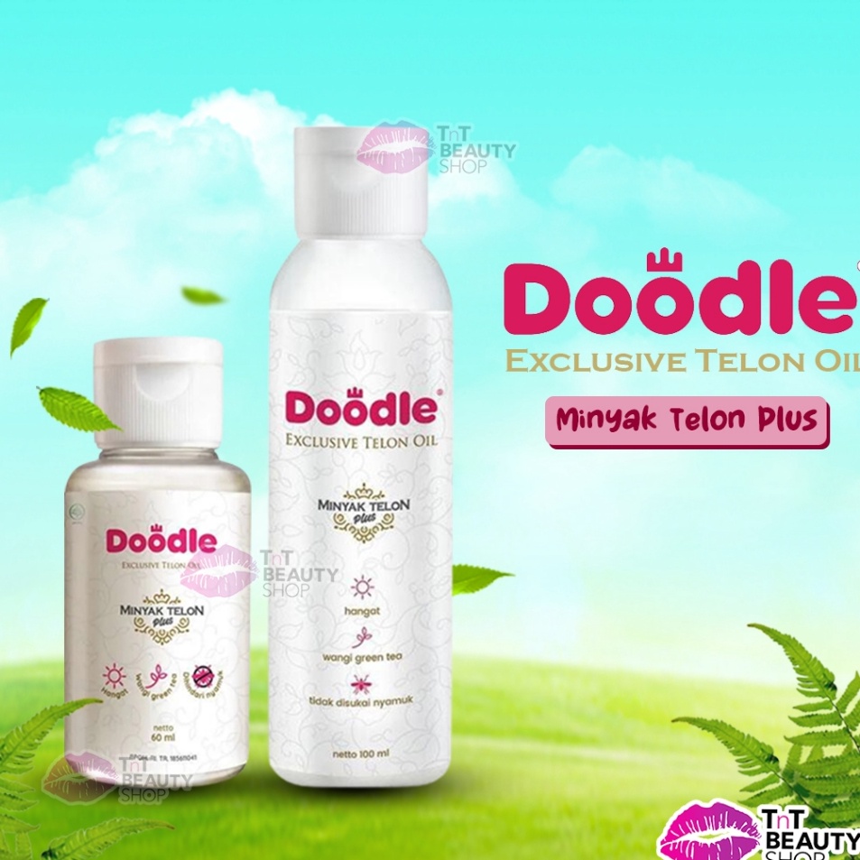 

Best Product Doodle Minyak Telon Plus Greentea 6ml 1ml untuk Bayi dan Anak TnT Beauty Shop