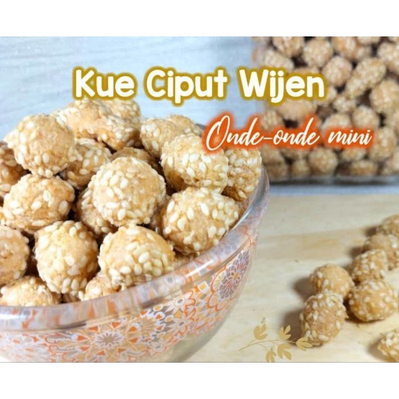 

Keciput Bulat Wijen Murah Renyah 250gr