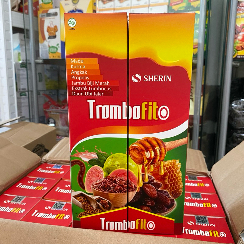 

TROMBOFIT | Sari Kurma Madu Angkak Propolis Jambu Biji Plus Daun Ubi Jalar