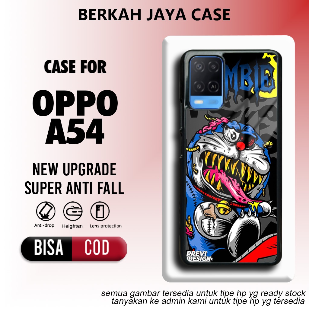 Case Oppo A54 Terbaru - Casing Oppo A54 - Motif Grafiti zomb - Hardcase Premium Glossy - Softcase Hp
