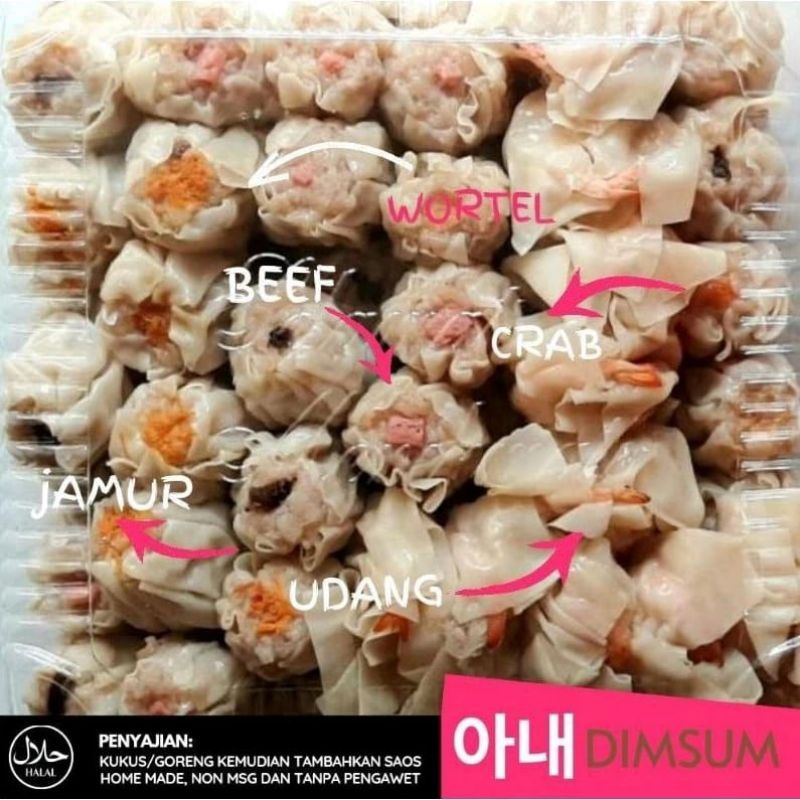 

DIMSUM AYAM MIX TOPPING ISI 50