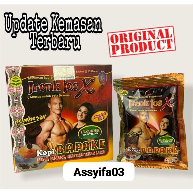 

KOPI BAPAKE JRENK JOS X ORIGINAL LINK BARU COFFEE MIX INSTAN 3IN1 MINUMAN EBUGARAN PRIA