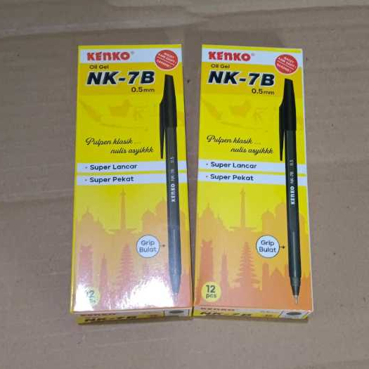 

Pulpen Standar Kenko NK-7 harga perlusin (12 bh)