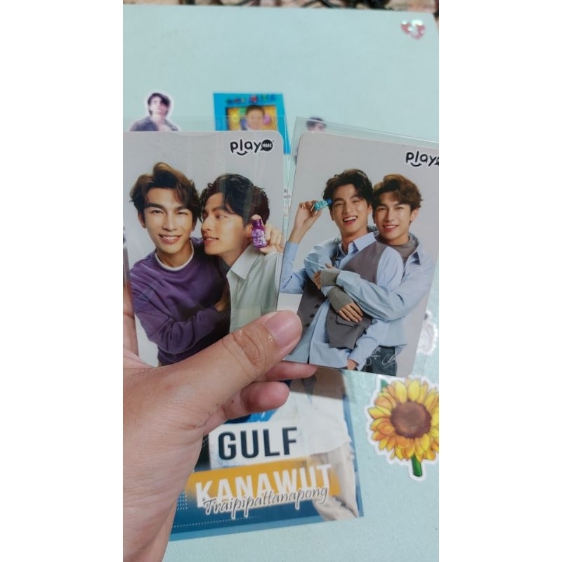 PAKAI JNT  Photocard MewGulf Play Candy Official SET (Dapat keduanya)