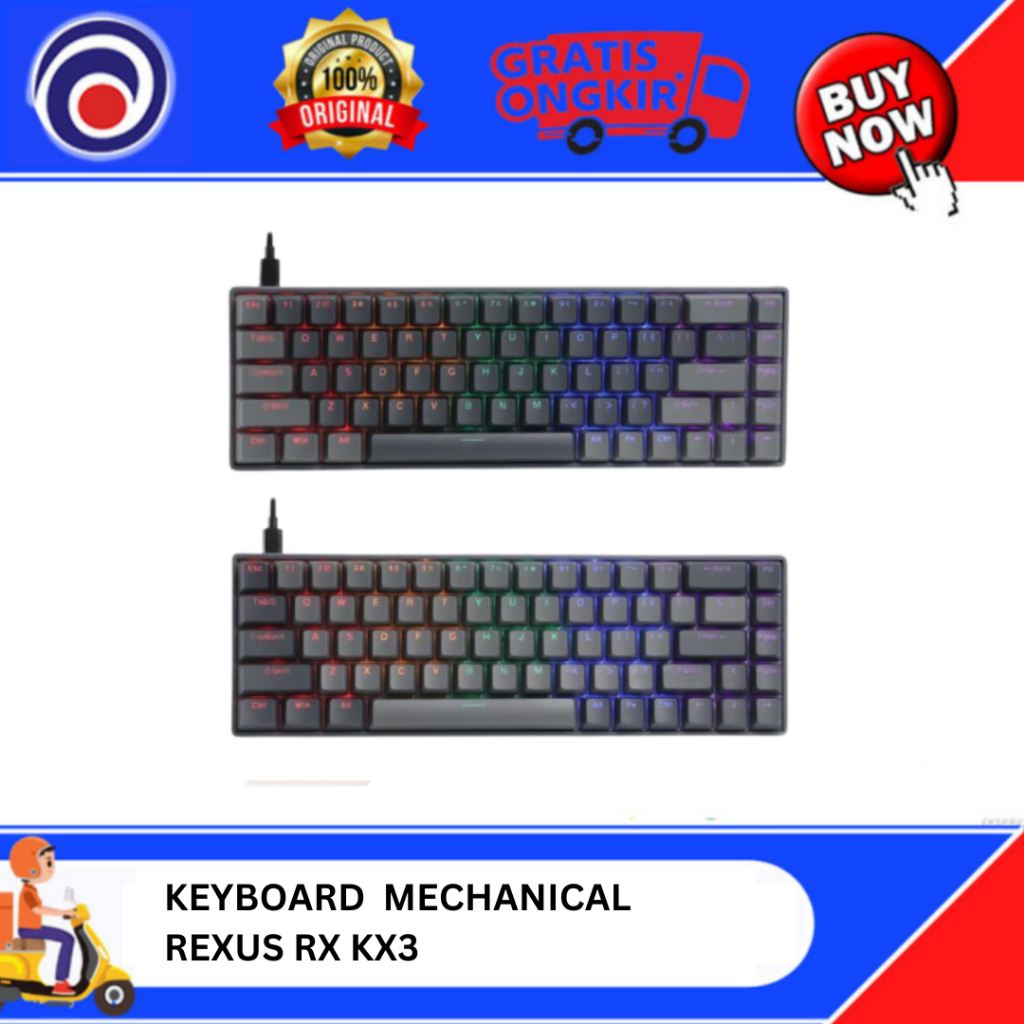KEYBOARD  MECHANICAL REXUS RX KX3