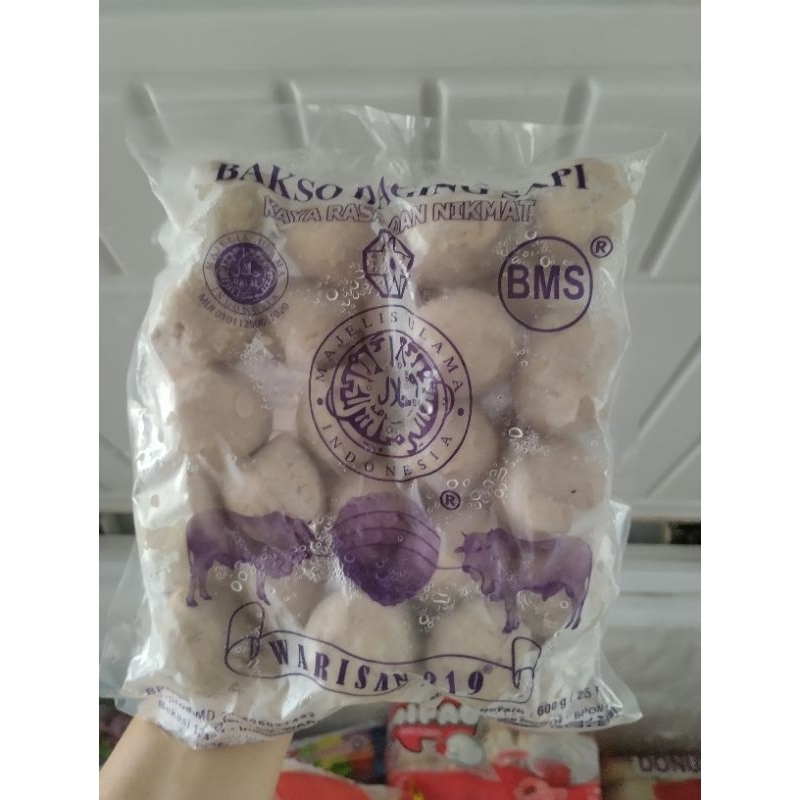 

Bakso Sapi Warisan BMS isi 25