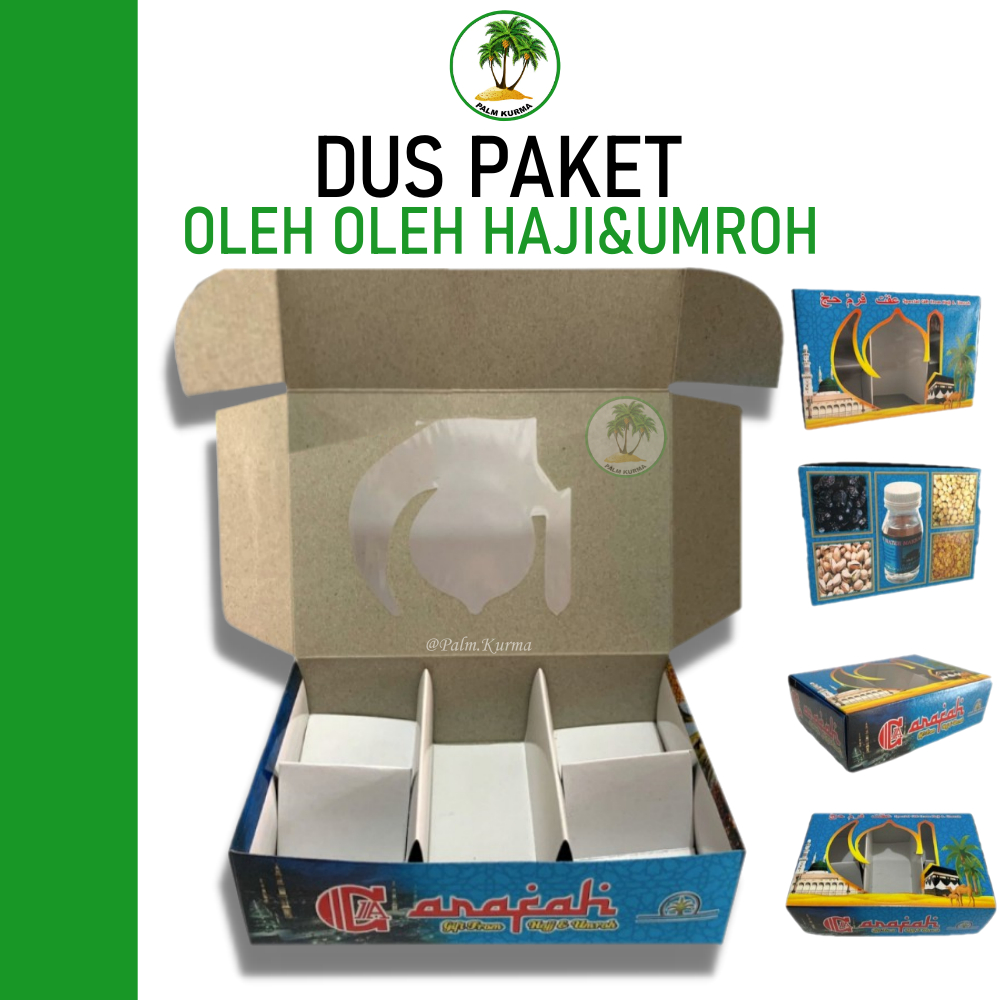 

Dus Paket Oleh-Oleh Haji & Umroh/Dus Hampers Oleh-Oleh/Gift Umroh/Haji [50PCS]