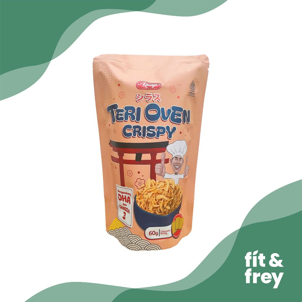 

KUANGS Teri Oven Crispy 60g - Teri Krispi - Taburan Whitebait