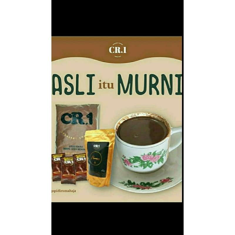 

Kopi CR1 Kemasan 1kg