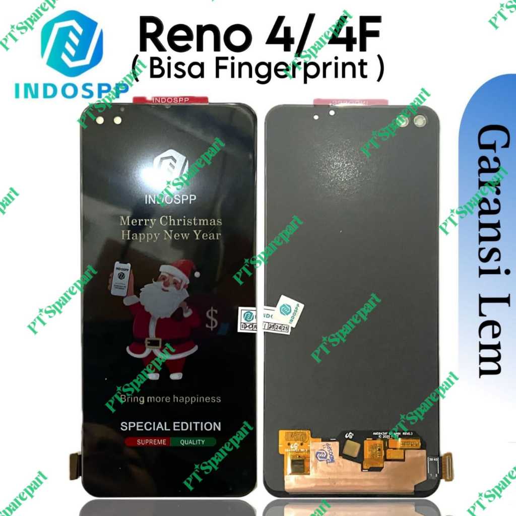 LCD Touchscreen Fullset Oppo Reno4 / Reno4 F / Reno 4 4F / CPH2113 / SPH2209 - Original INDOSPP [Bis
